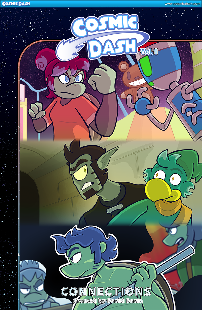 Cosmic Dash Vol. 1 Comic Cover