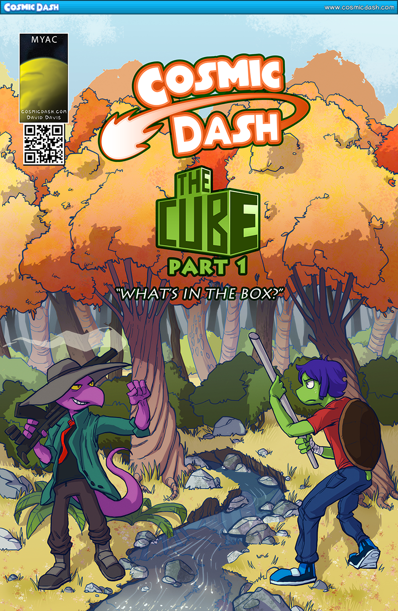 Cosmic Dash: Vol. 4 - The Cube - Cover